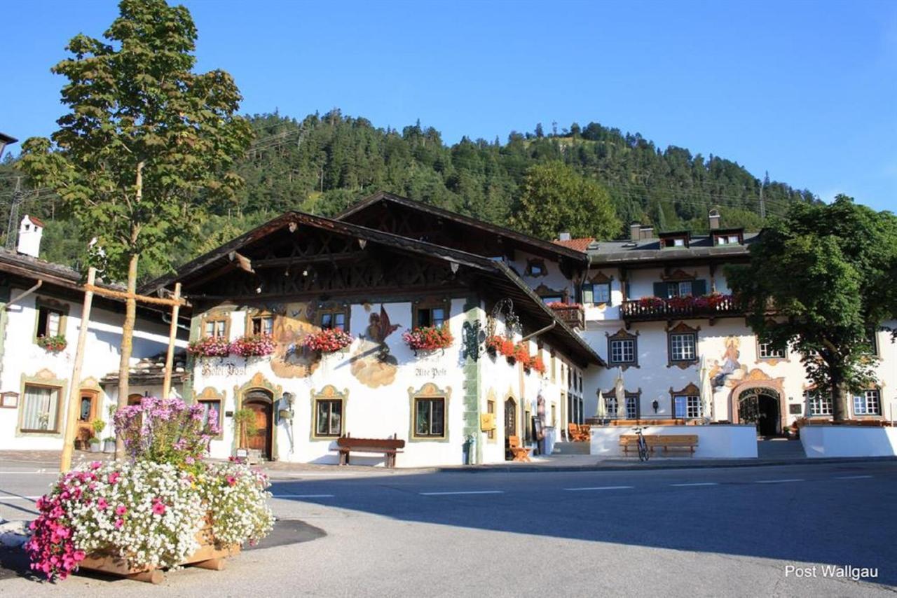 Gasthof & Hotel Zur Post Wallgau Dış mekan fotoğraf