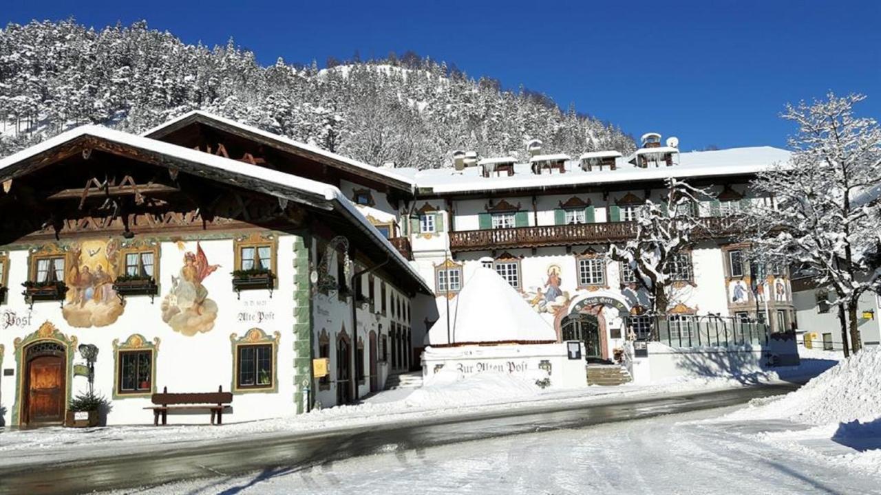Gasthof & Hotel Zur Post Wallgau Dış mekan fotoğraf