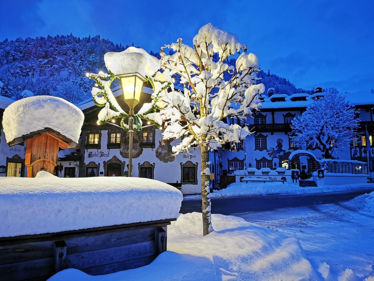 Gasthof & Hotel Zur Post Wallgau Dış mekan fotoğraf