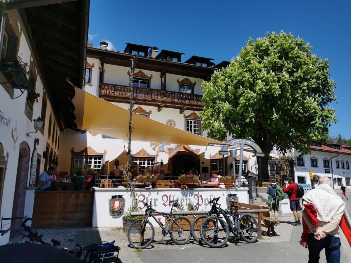 Gasthof & Hotel Zur Post Wallgau Dış mekan fotoğraf
