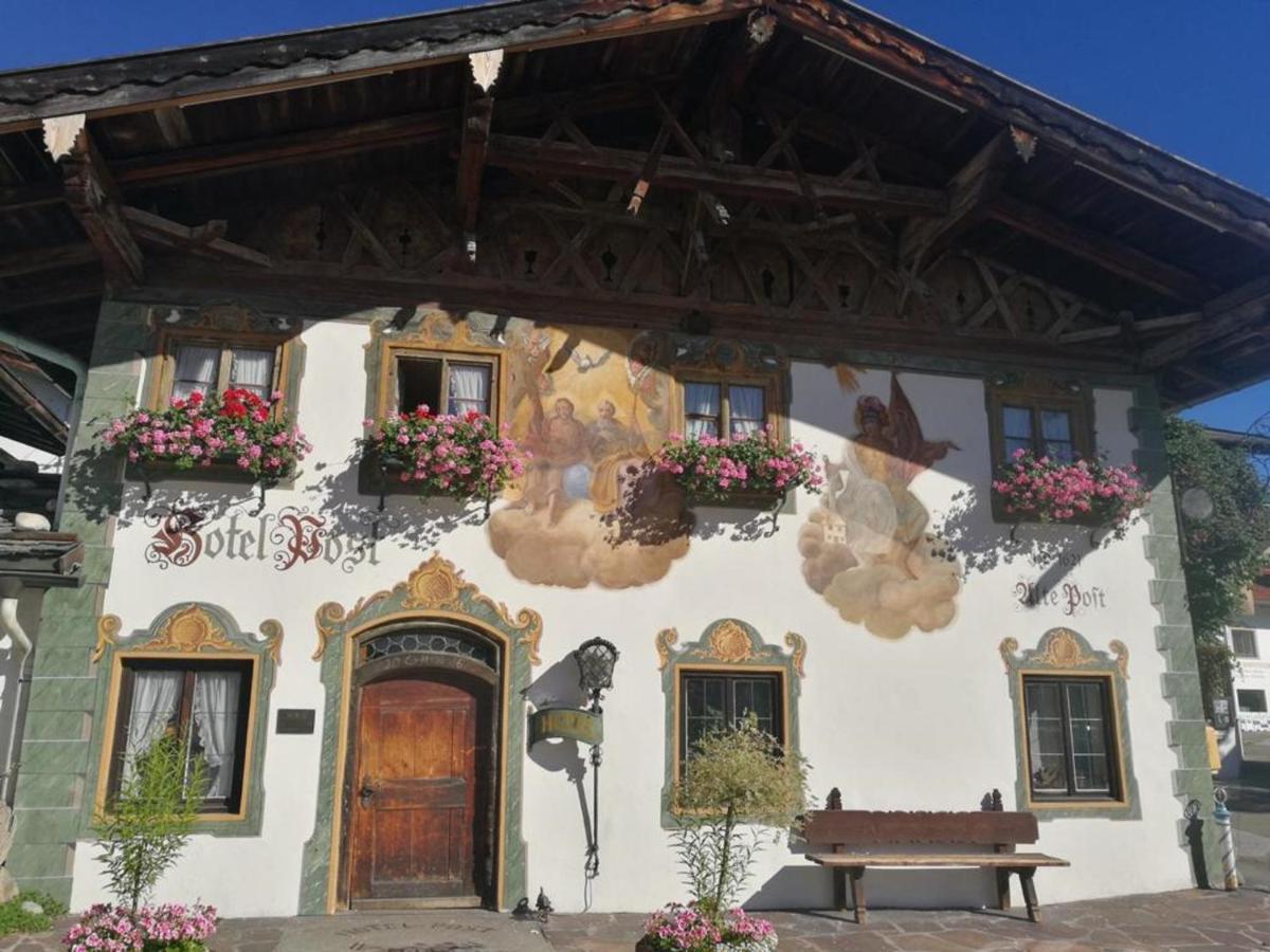 Gasthof & Hotel Zur Post Wallgau Dış mekan fotoğraf