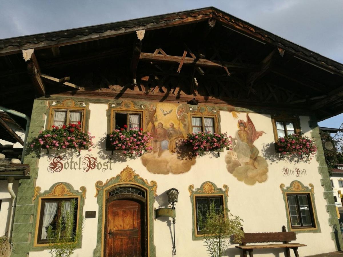Gasthof & Hotel Zur Post Wallgau Dış mekan fotoğraf