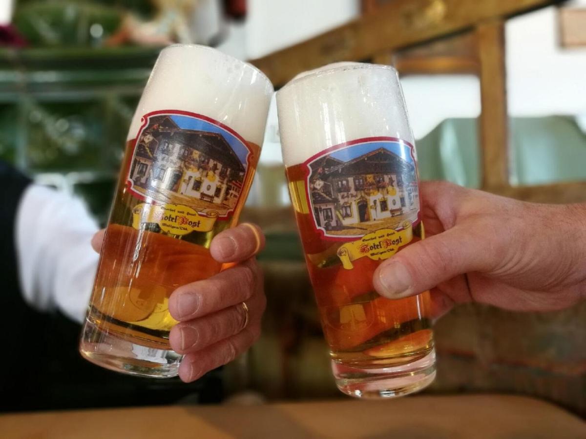 Gasthof & Hotel Zur Post Wallgau Dış mekan fotoğraf