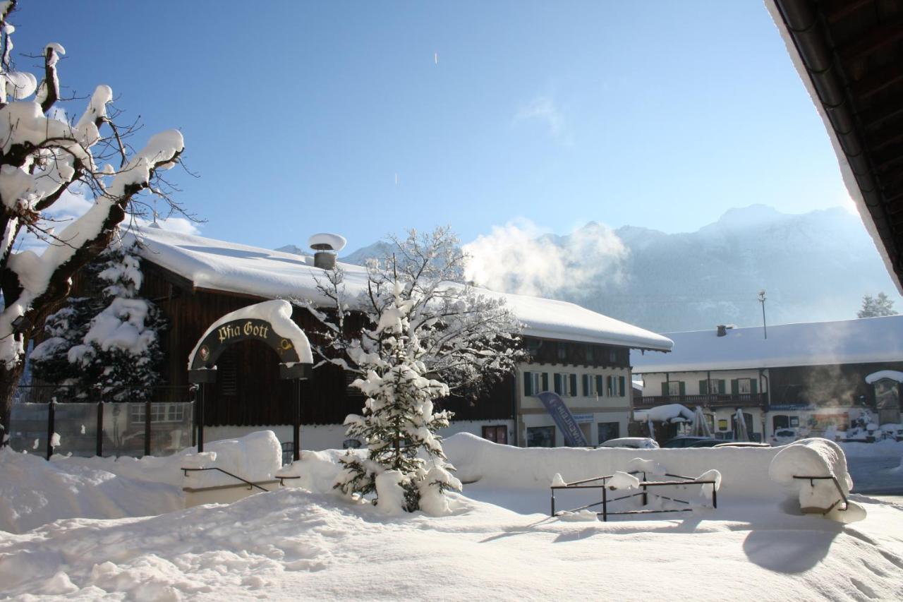 Gasthof & Hotel Zur Post Wallgau Dış mekan fotoğraf